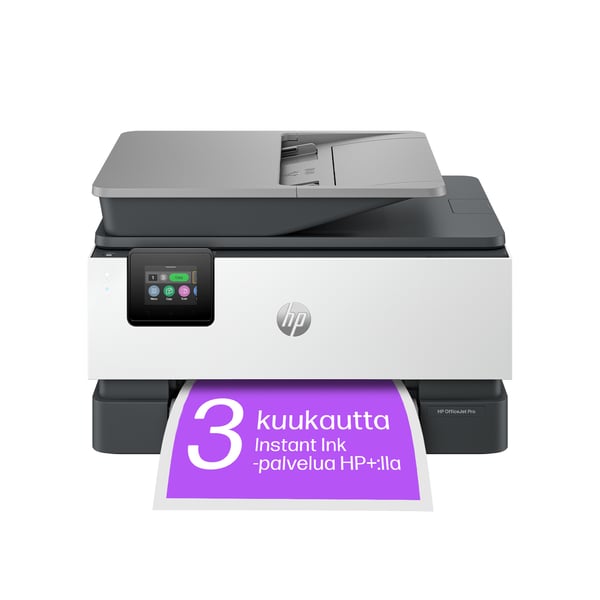 HP OfficeJet Pro 9120e Langaton All-in-One Väri Tulostin, Instant Ink; kaksipuolinen tulostus
