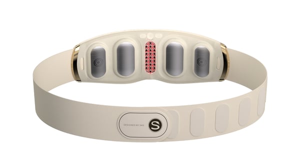 SKG GS500 massageapparat Talje Hvid
