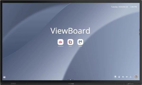 Viewsonic IFP8663-2C interaktiv whiteboard 2,18 m (86") 3840 x 2160 pixlar Pekskärm Svart