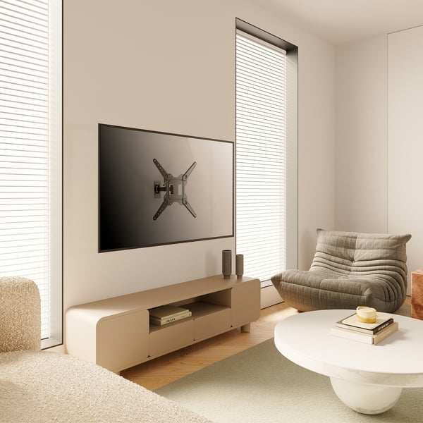 AISENS WT55TSE-151 TV-kiinnike 139,7 cm (55") Musta