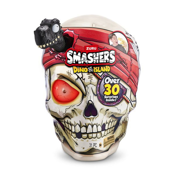 PROMO SMASHERS 07488 Dino Island Skull Giant med överraskningar Mix Pris för 1 styck