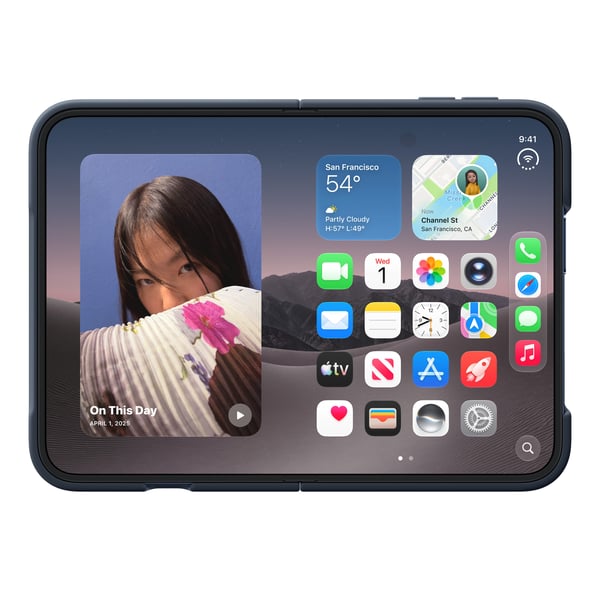 Apple iPhone Duon kuori - musteensininen