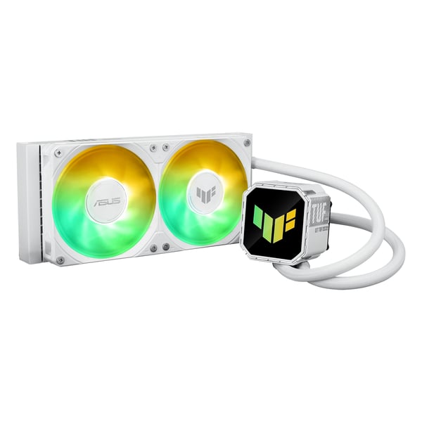 ASUS TUF Gaming LC III 240 ARGB White Edition Suoritin All-in-one-nesteenjäähdytin 12 cm Valkoinen