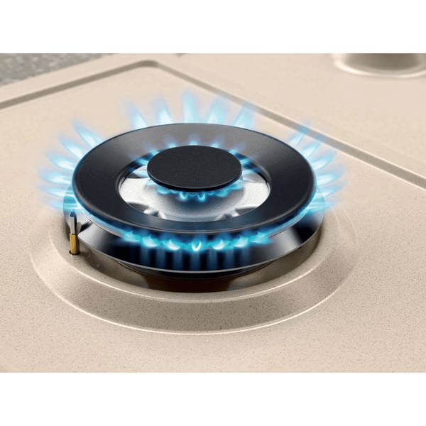 Electrolux KGS9536RS Sand Indbygget 90 cm Gaskomfur 5 zone(s)