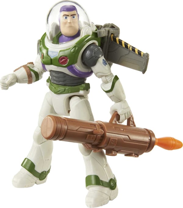 Lightyear Disney Pixar Uppdragsutrustad Buzz -figur