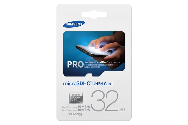 Samsung 32GB, MicroSDHC PRO UHS Klasse 10