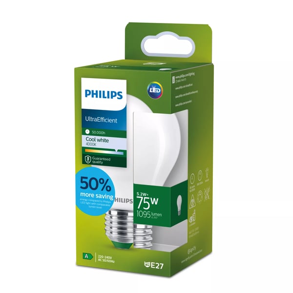 Philips 8721103095169 LED-lampe 5,2 W E27 A