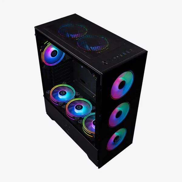Hiditec Z20 AURA Midi Tower Svart