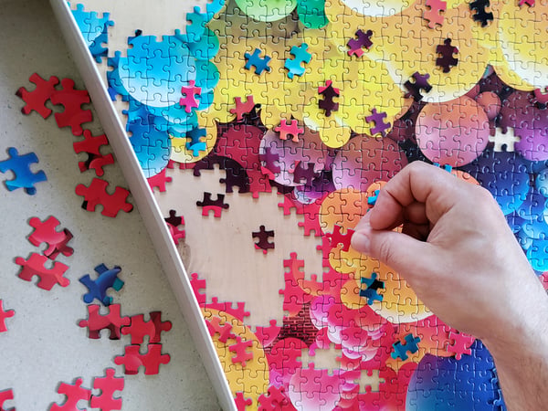 Tactic Impuzzlible Balloons 1000 pcs Puslespil 1000 stk Kunst