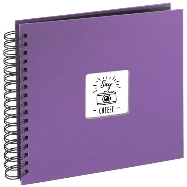 Hama 4007249948762 fotoalbum og arkbeskyttelse Violet 100 ark 10 x 15 Spiral indbinding