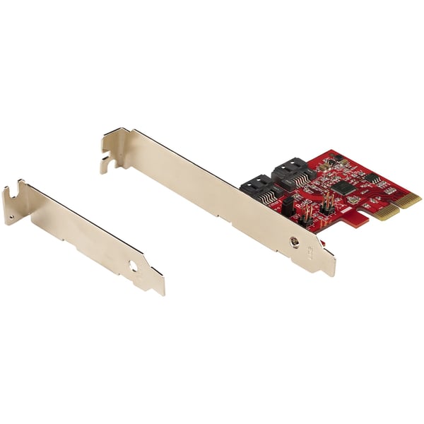 StarTech.com 2 Port PCIe SATA RAID-kontroller - PCIe SATA hårdvaru-RAID-kontroller - PCIe-hårddisk