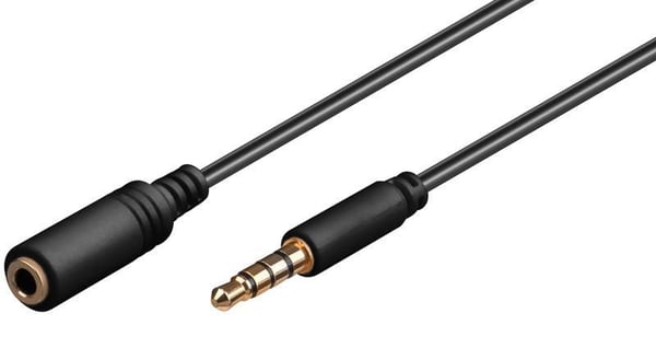 Microconnect IPOD001B lydkabel 1,5 m 3.5mm Sort