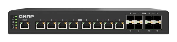 QNAP QSW-IM3216-8S8T verkkokytkin Hallittu L2 10G Ethernet (100/1000/10000) Musta QNAP QSW-IM3216-8S8T verkkokytkin Hallittu L2 10G Ethernet (100/1000/10000) Musta