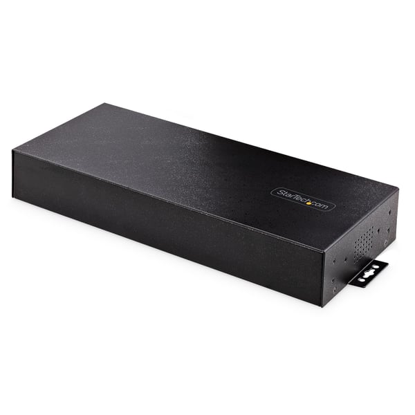 StarTech.com 16-Port Industriell USB 3.0 Hub 5Gbps, Metall, DIN/Yt-/Rackmonterbar, ESD-skydd