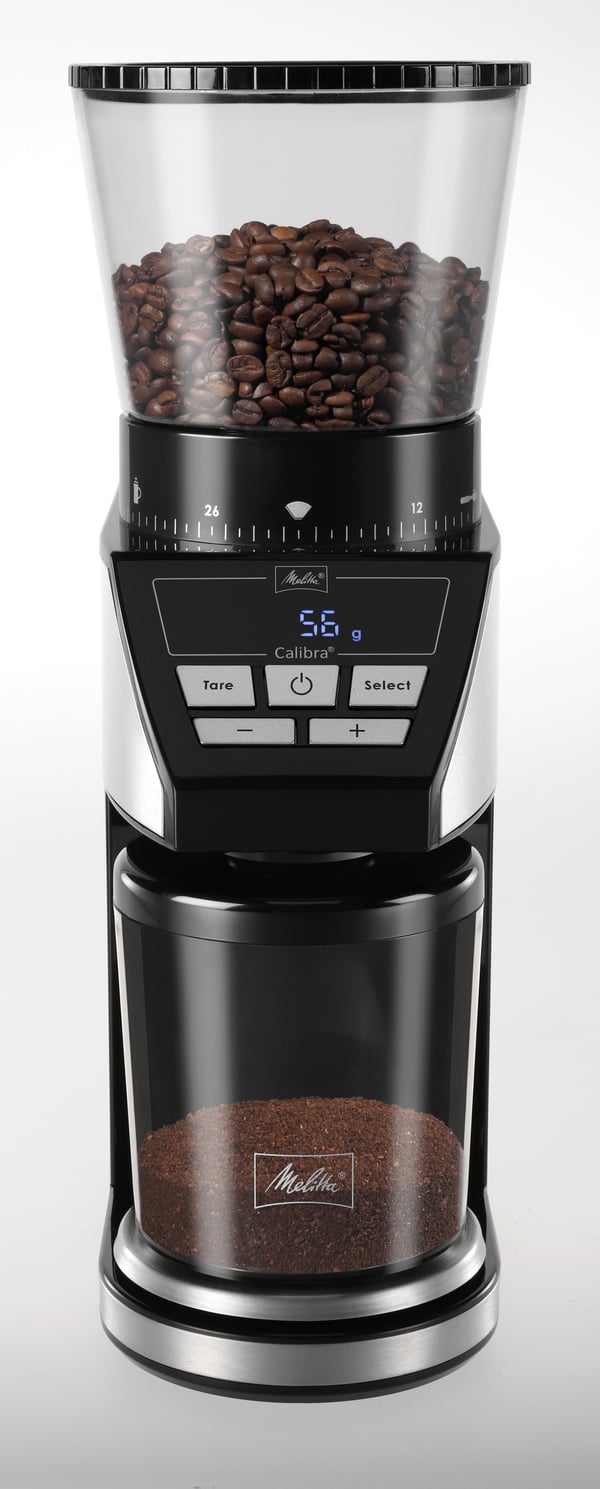 Melitta 1027-01 160 W Musta, Ruostumaton teräs