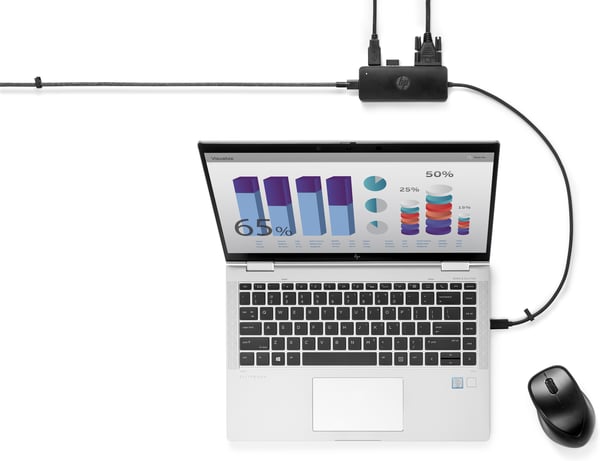 HP USB-C-hub til rejsebrug G2