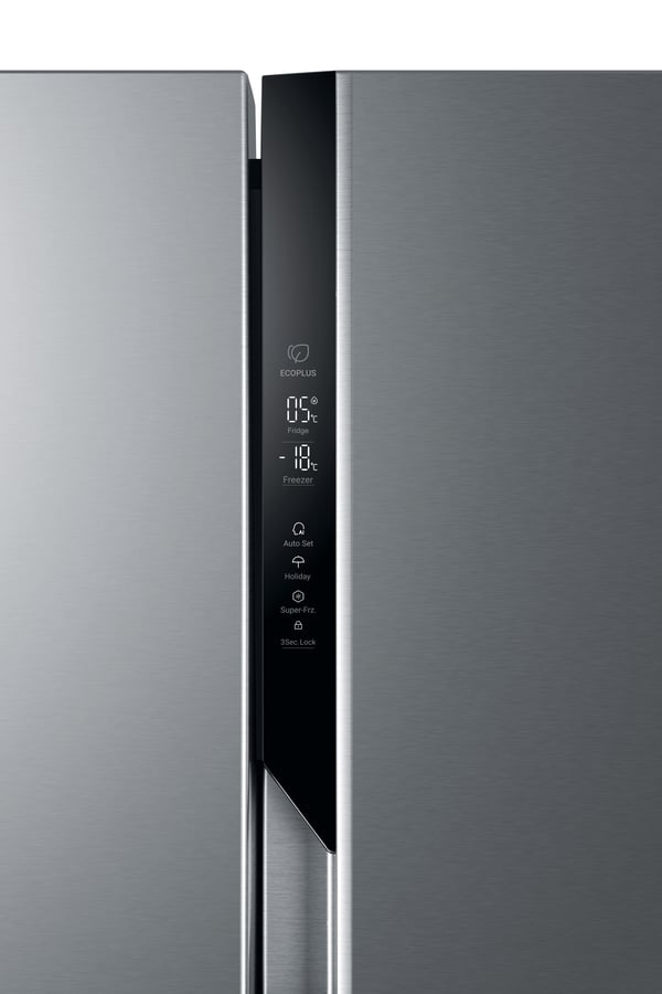 Haier HSR3918ENPG Fritstående 528 L Sølv