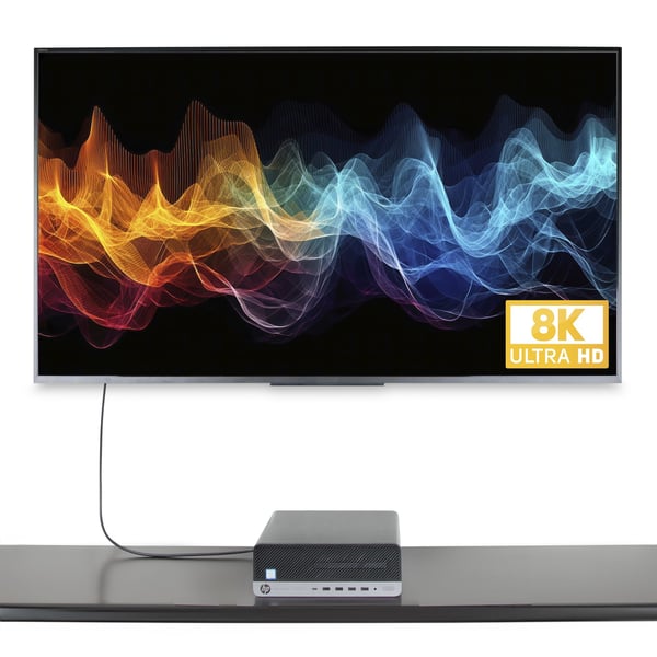 StarTech.com 2 m DisplayPort 1.4 - HDMI 2.1 -sovitinkaapeli, 8K 60 Hz