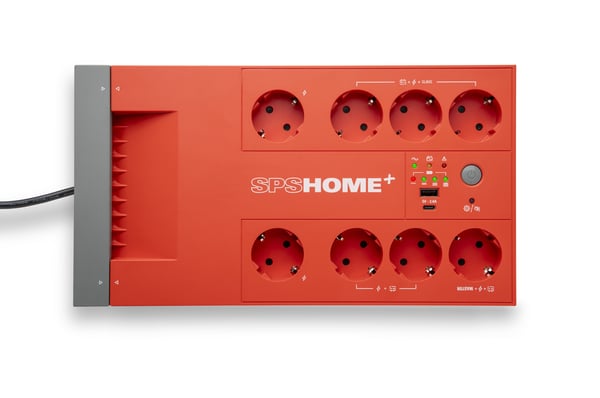 Salicru SPS 1000 HOME+ UPS-enhed Interaktivt indgangsstik 0,65 kVA 360 W 8 AC stikkontakt(er)