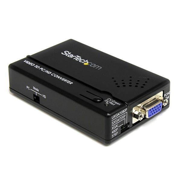 StarTech.com VID2VGATV2 videomuunnin Aktiivinen videomuunnin 1600 x 1200 pikseliä