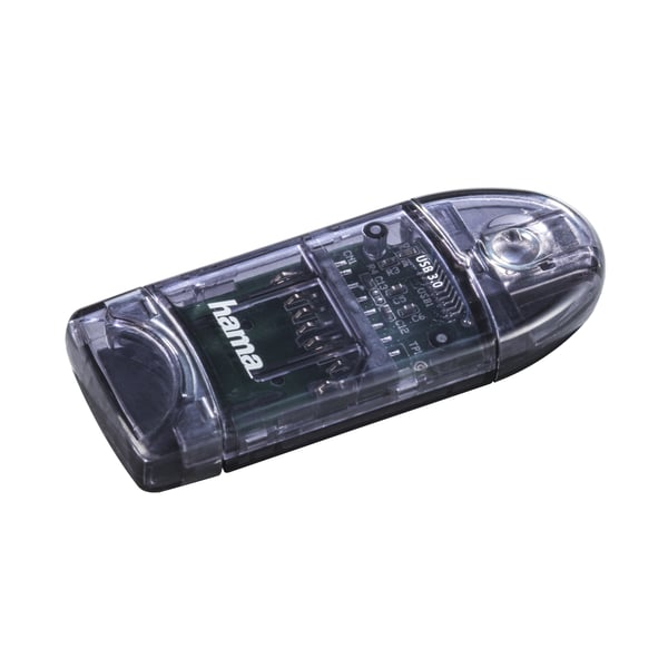 Hama 00124194 kortläsare USB Antracit