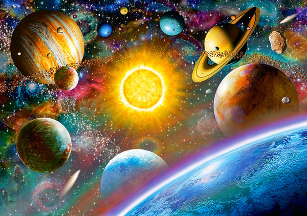 Castorland Outer Space 500 pcs Puslespil 500 stk Plads