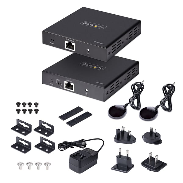 StarTech.com 4K70IC-EXTEND-HDMI AV-signaalin jatkaja AV-lähetin ja -vastaanotin Musta