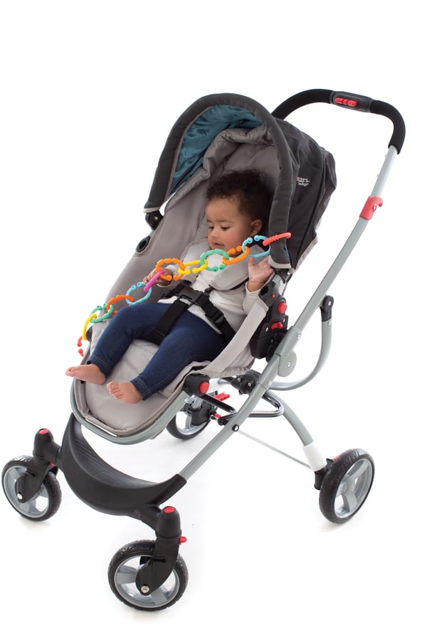 Playgro 0184556 lastenrattaiden lämpöpussi Lastenvaunujen/-rattaiden kiinnike Muovi Monivärinen