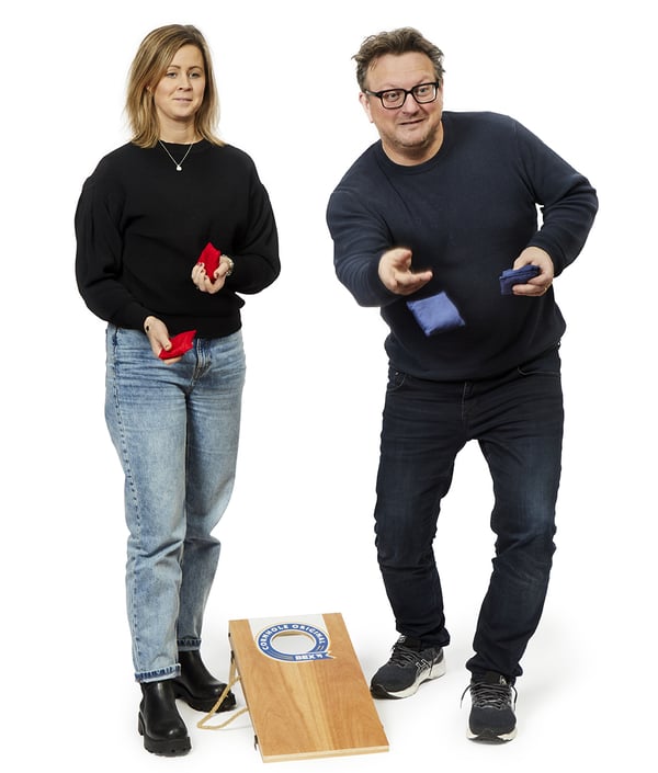 Bex Sport Cornhole Original Cornhole og sling puck-spil