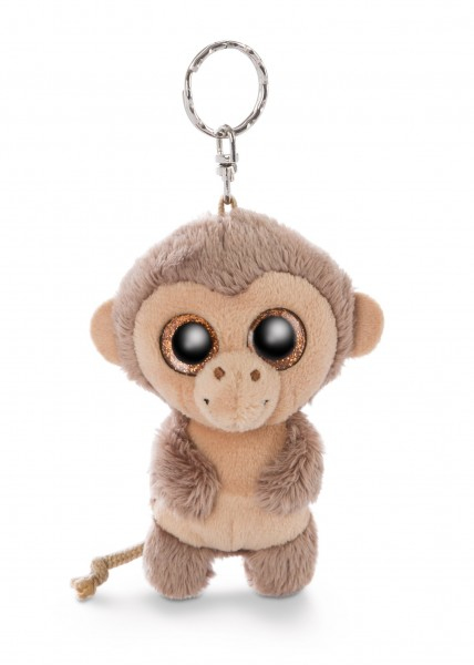 NICI Affe Hobson Nøglering Beige, Brun