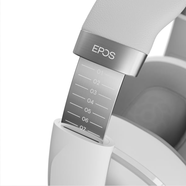 EPOS H6PRO Closed Kuulokkeet Langallinen Pääpanta Pelaaminen Valkoinen