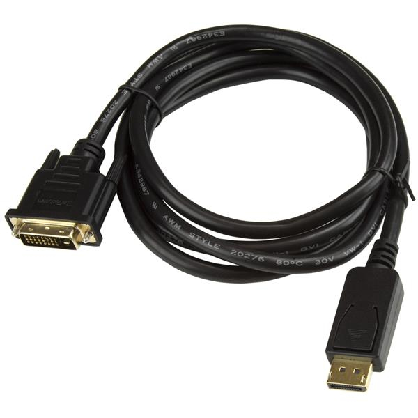 StarTech.com 1,8 m DisplayPort till DVI-kabel – M/M