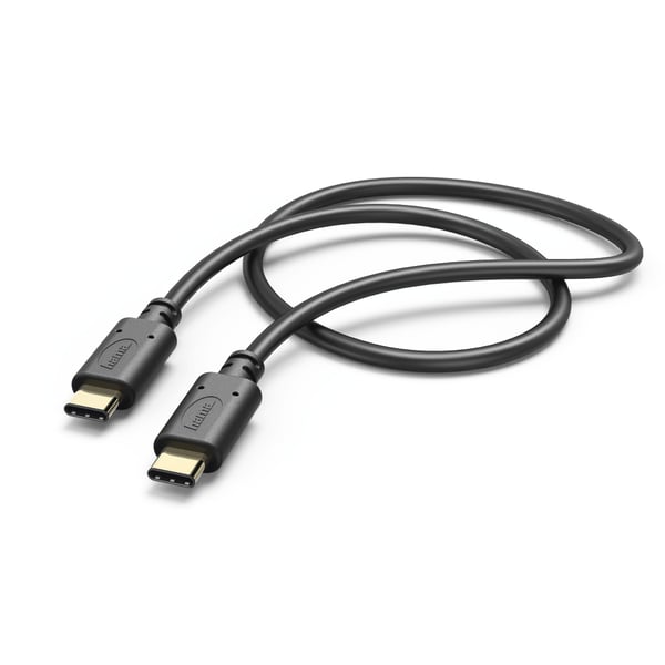 Hama 00187294 USB-kabel USB 2.0 1,5 m USB C 0,48 Gbit/sek. Sort