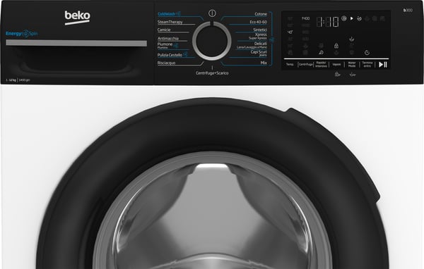 Beko b300 BMGWT41241B vaskemaskine Front-læsning 12 kg 1400 rpm Hvid