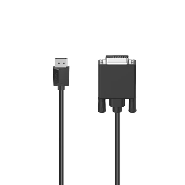 Hama 00200713 videokabeladapter 1,5 m DisplayPort DVI Svart