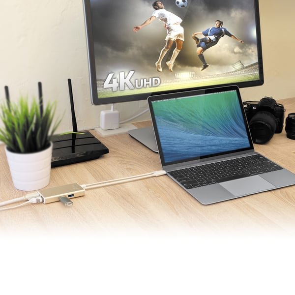 j5create JCA374-N USB-C® multiadapter