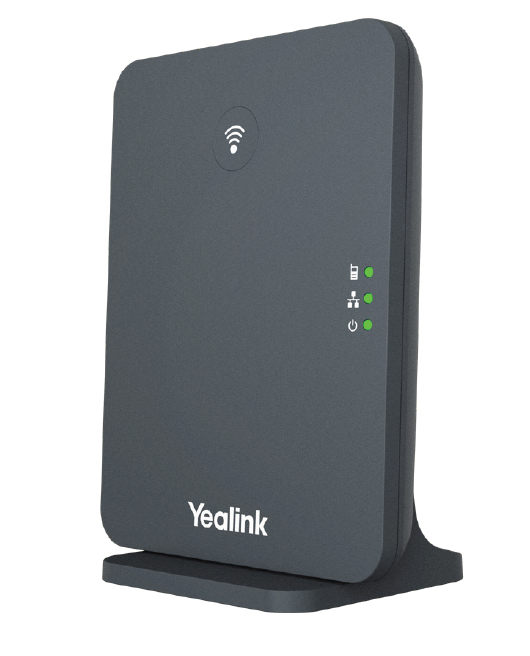 Yealink W70B Basstation för trådlös telefon/VoIP-telefon med nummerpresentation