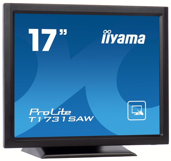 iiyama ProLite T1731SAW-B1 POS-skärm 43,2 cm (17") 1280 x 1024 pixlar Pekskärm