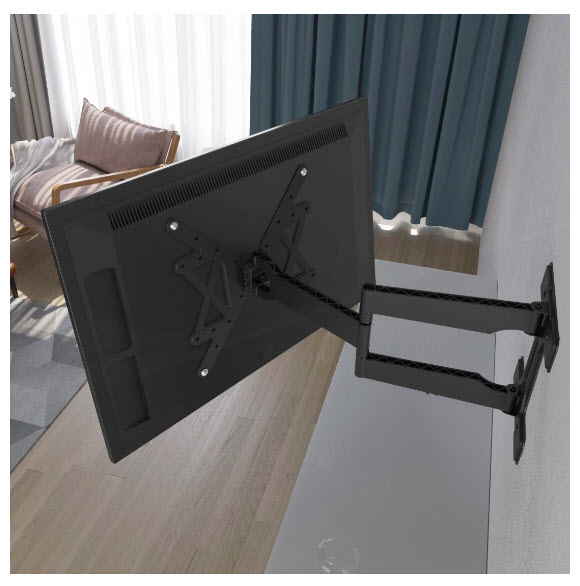 Hama 00220853 tv-beslag 165,1 cm (65") Sort