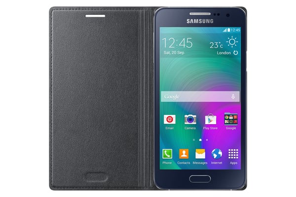 Samsung EF-FA300B matkapuhelimen suojakotelo 11,4 cm (4.5") Folio-kotelo Puuhiili