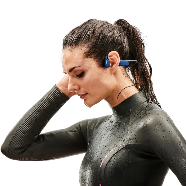 SHOKZ OpenSwim Hörlurar Trådlös Hals-band Idrott Blå