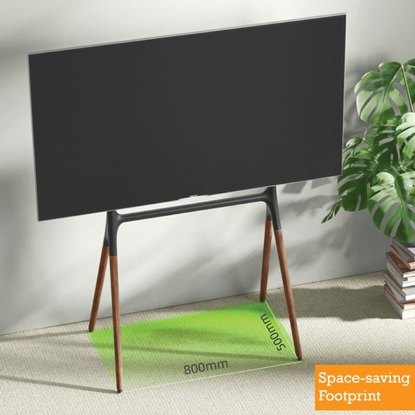 Techly ICA-TR19 TV-kiinnike 177,8 cm (70") Saksanpähkinä
