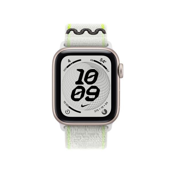 Apple 40 mm Essential White Nike Sport Loop ‑ranneke