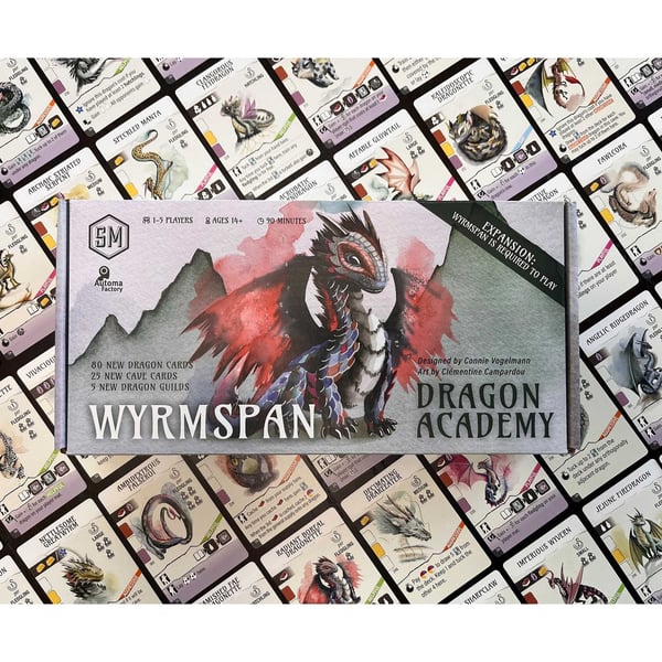 Asmodee Wyrmspan Dragon Academy 90 min. Brætspil