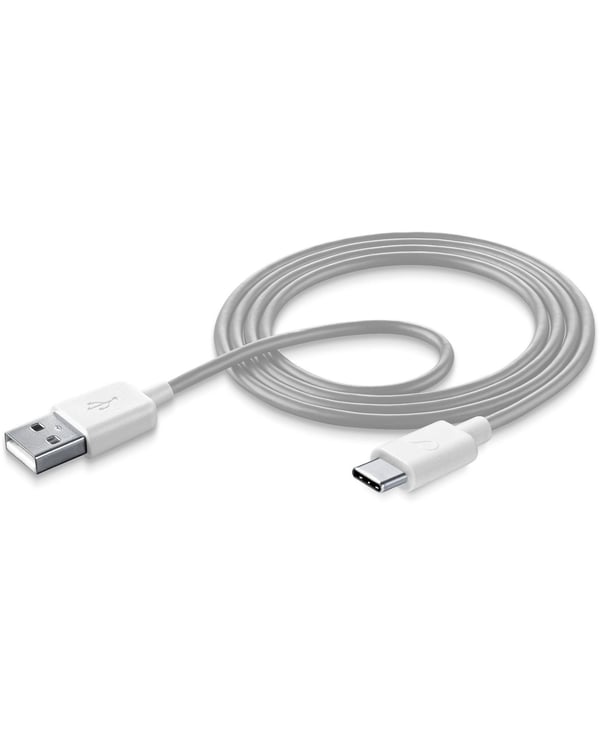 Cellularline 8018080325793 USB-kabel 1 m USB A 15 W Hvid