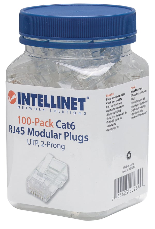 Intellinet 502344 kabelsamler RJ-45 Transparent
