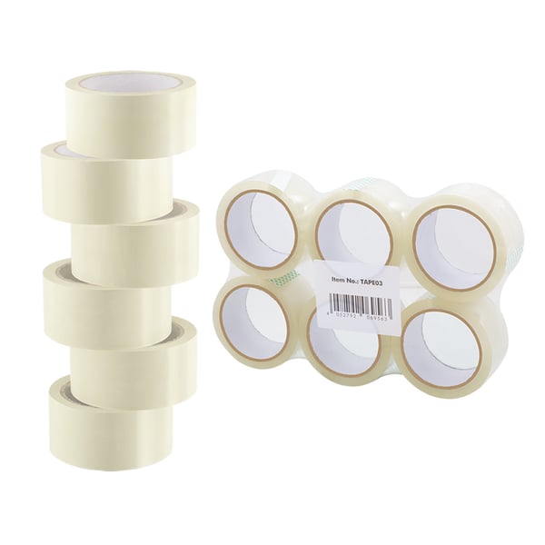 LogiLink TAPE03 vävtejp Lämplig för inomhusbruk 66 m Transparent