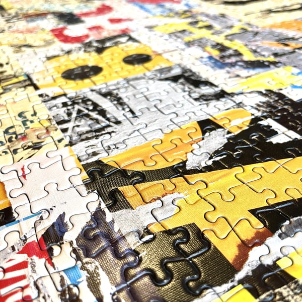 Tactic Poster Collage 1000 pcs Puslespil 1000 stk Kunst