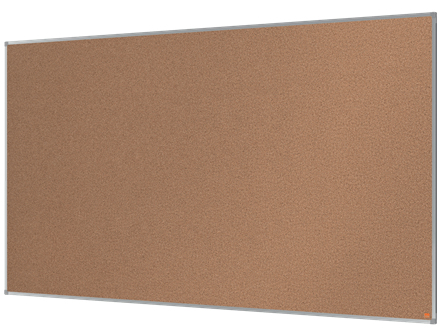 Nobo 1915347 anslagstavla med ficka Brun Aluminium