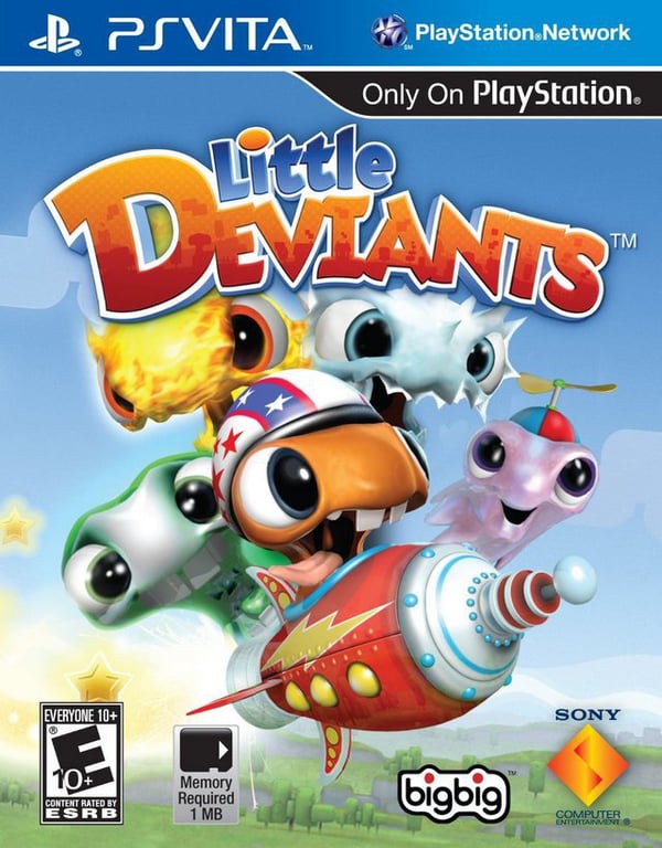 Sony Interactive Entertainment Little Deviants, PS Vita Engelska PlayStation Vita